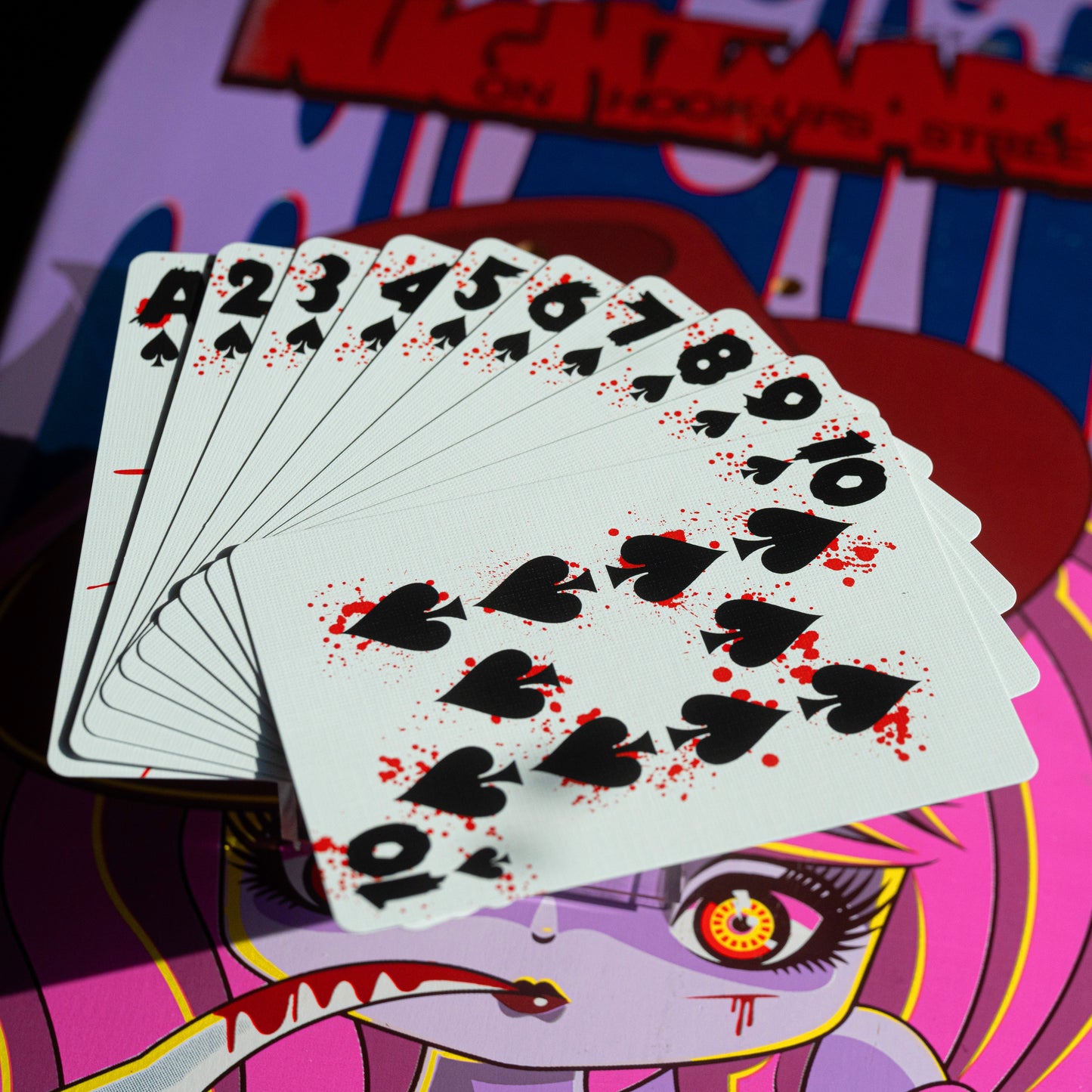 Nightmare on Hook-ups Street Playing Cards - STANDARD
