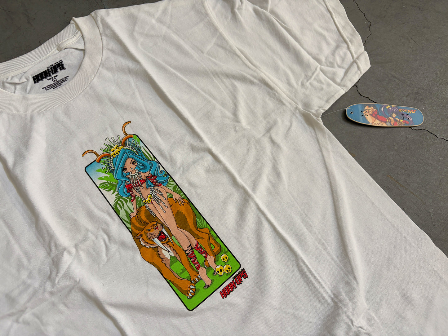 Princess Bone Bone - WHITE T-SHIRT - NEW OLD STOCK FROM 2010