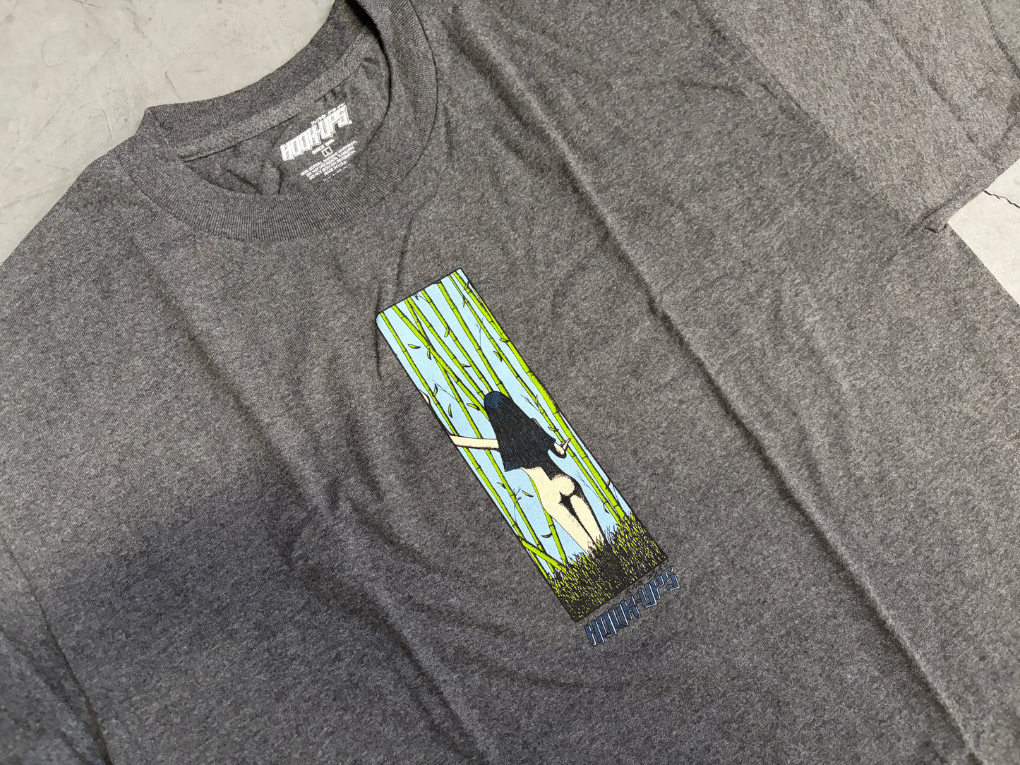 Bamboo Forest - CHARCOAL HEATHER - NEW OLD STOCK FROM 2009