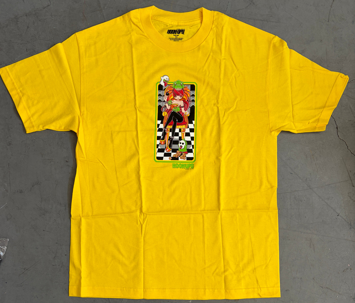 Wowzer T-Shirt - YELLOW - NEW OLD STOCK FROM 2011