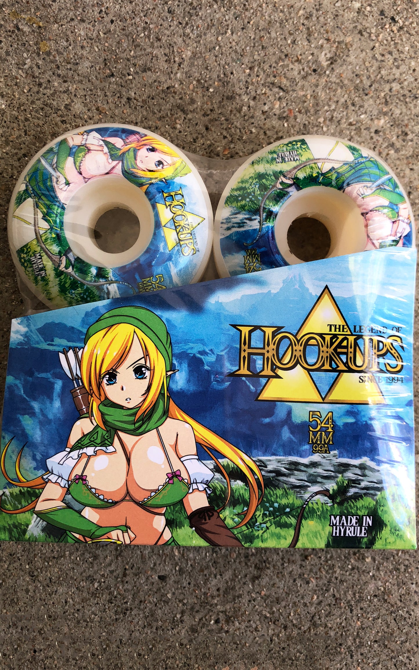 female link 54mm wheels 99a