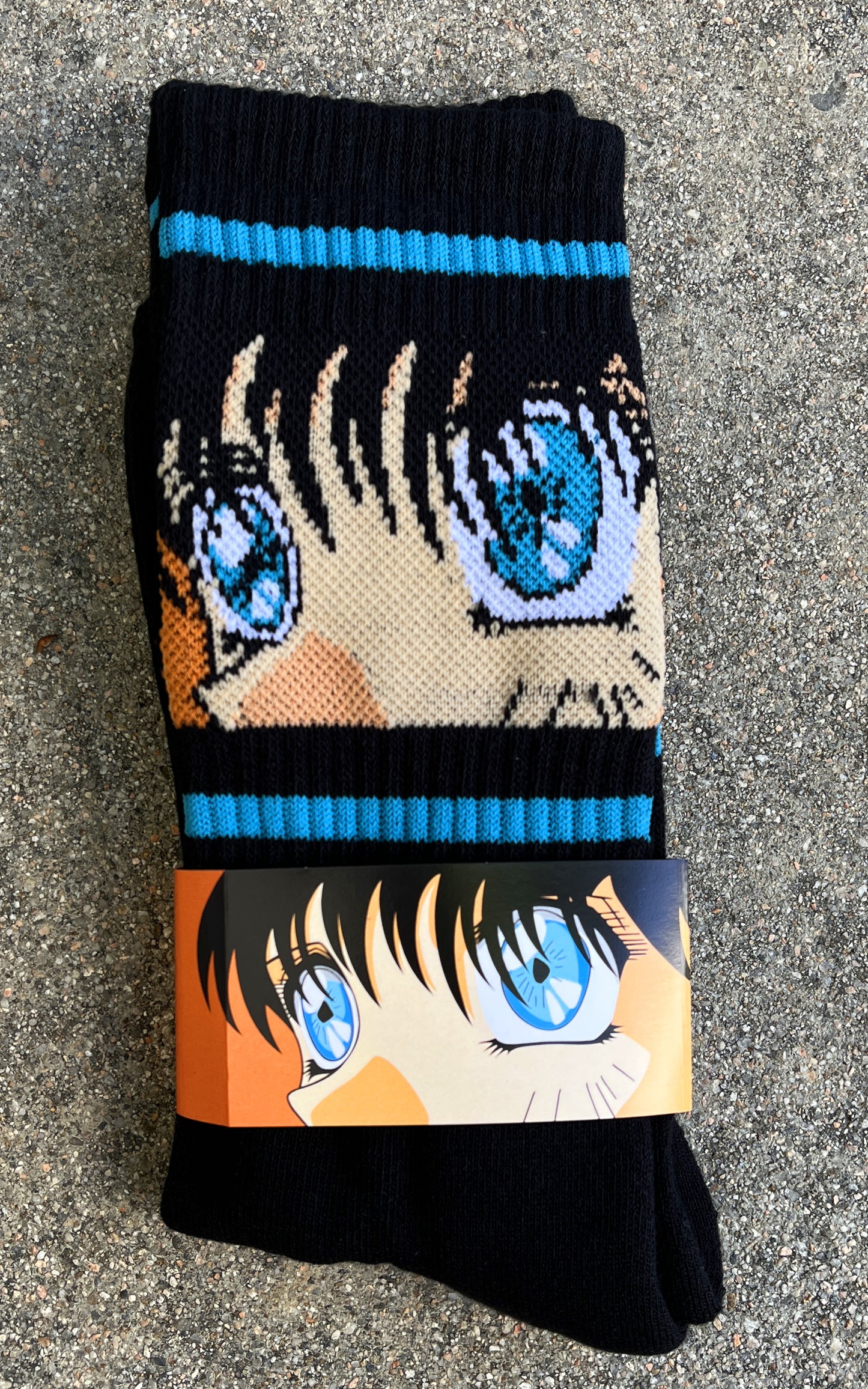 Eyes Socks - BLACK