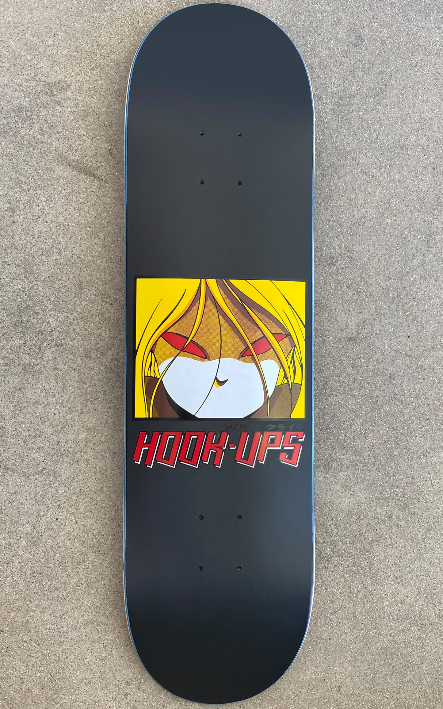 Red Eyes - 8.25 X 31.75 MATTE BLACK HAND SCREENED