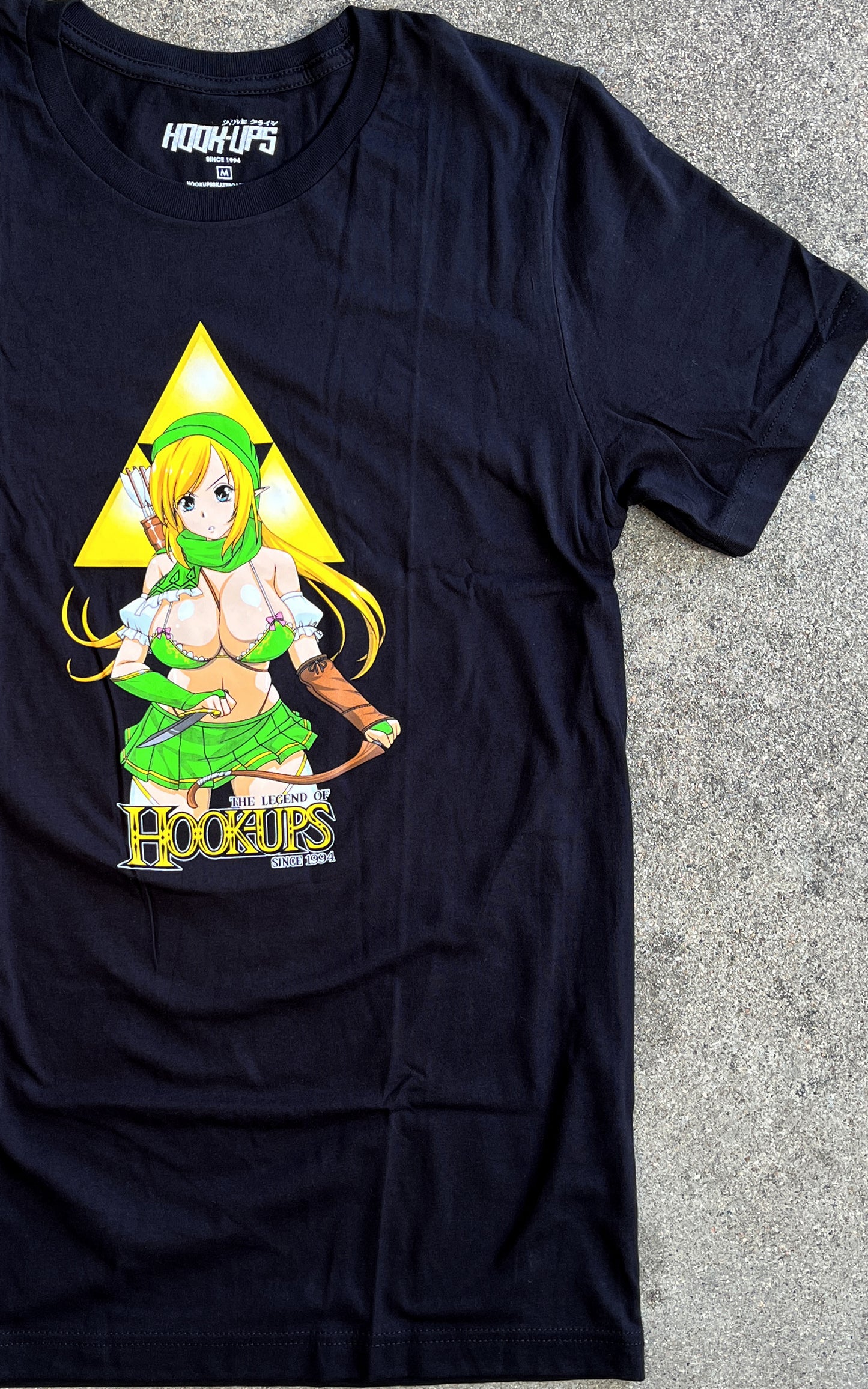 Female Link T-shirt - BLACK