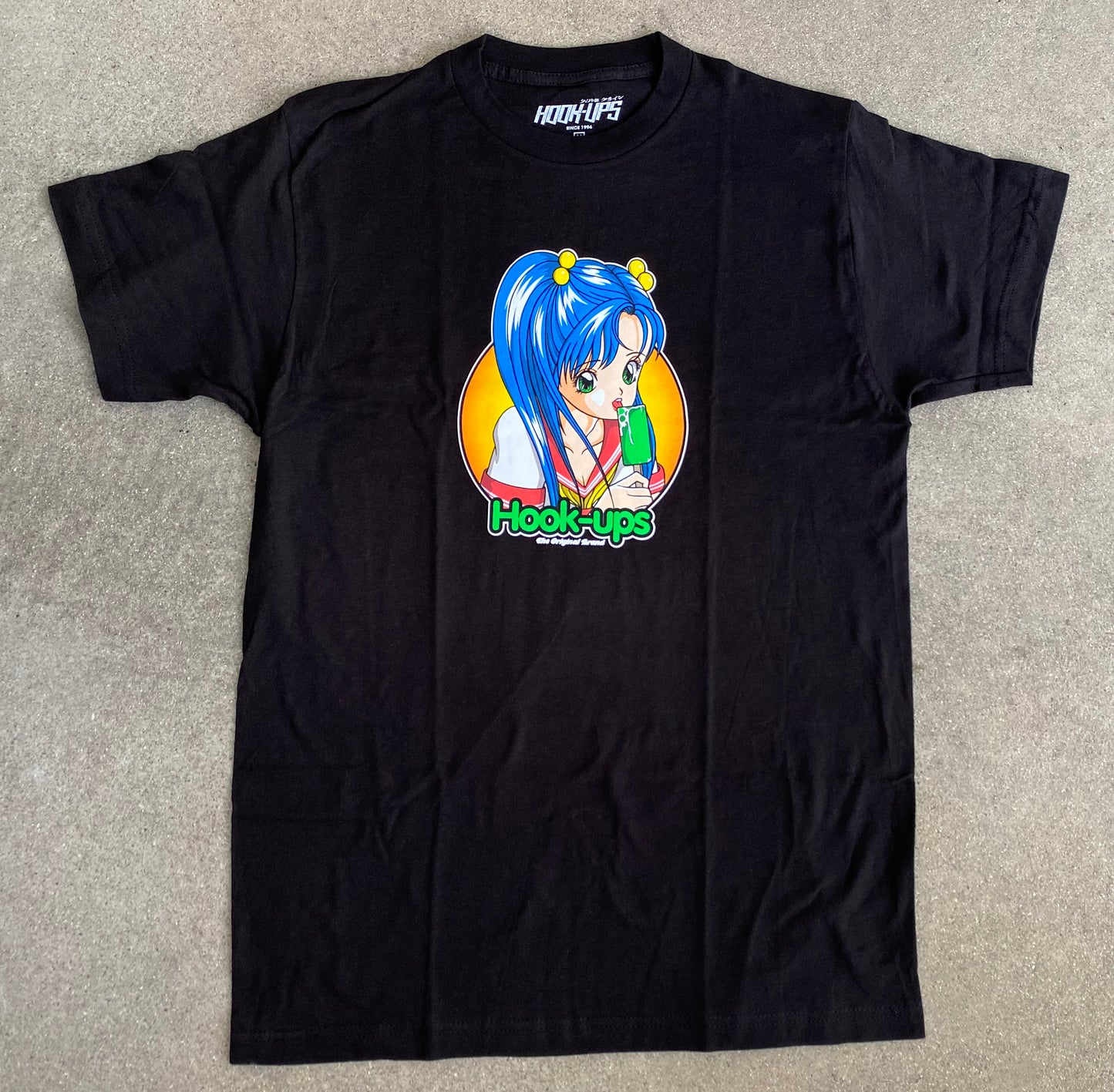 Ice Cream Girl T-shirt - BLACK