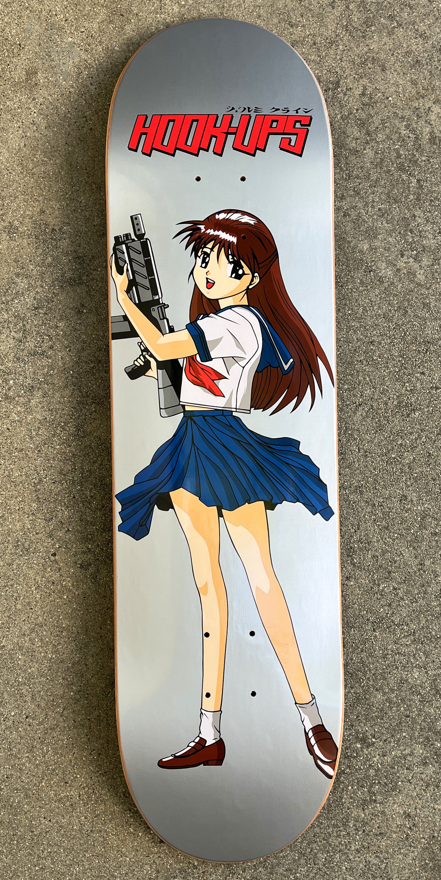 Machine Gun Girl - 8.25 X 32.25