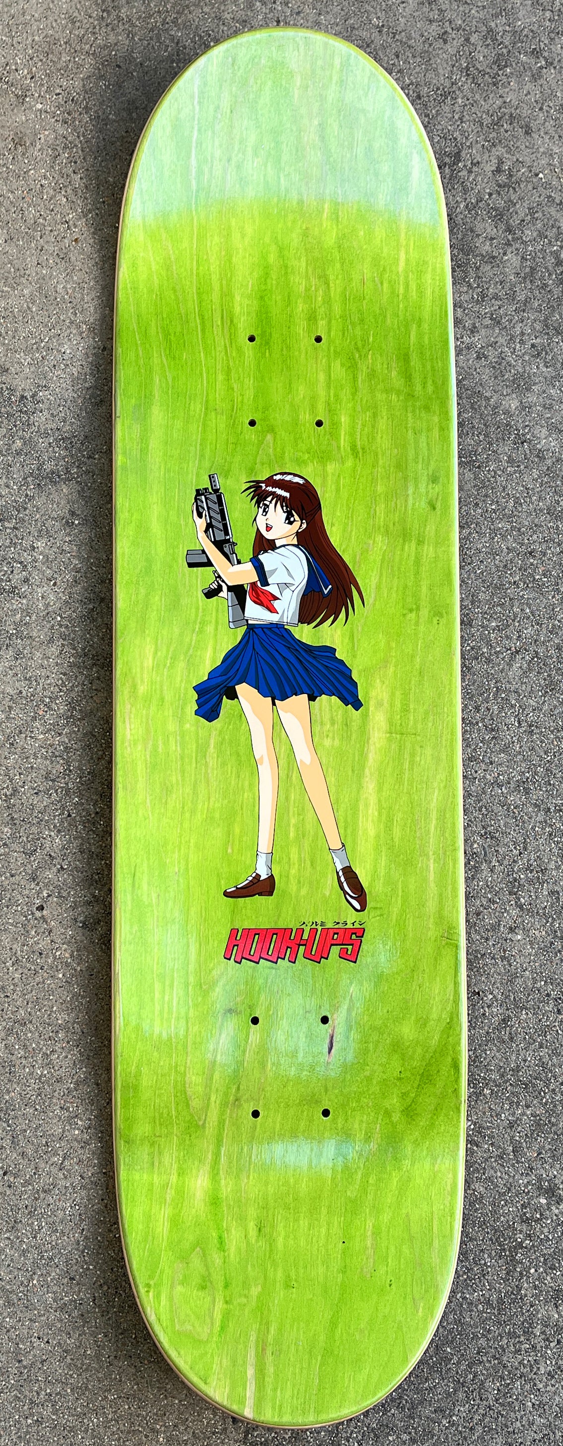 Machine Gun Girl - 8.25 X 32.25