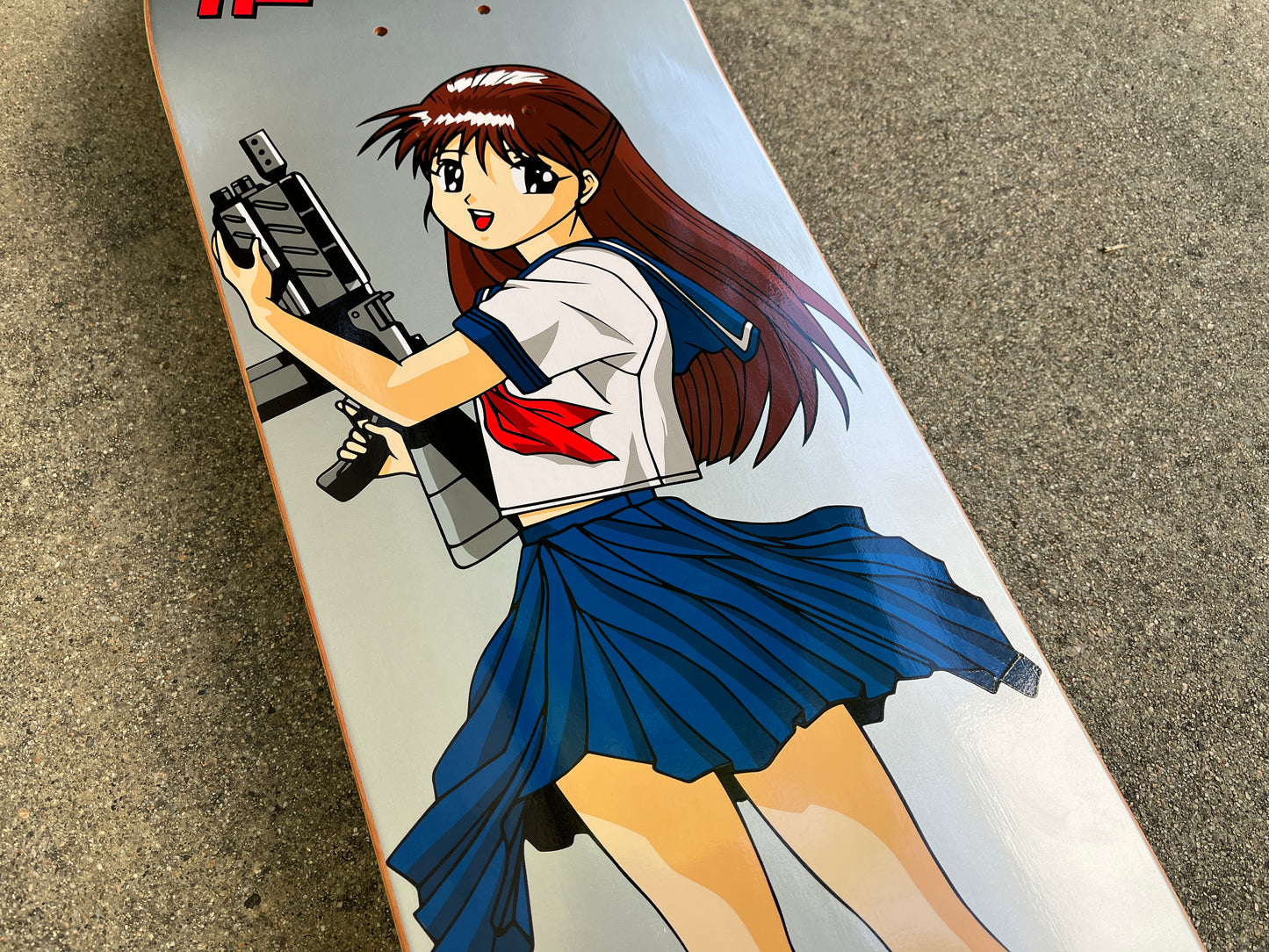 Machine Gun Girl - 8.25 X 32.25