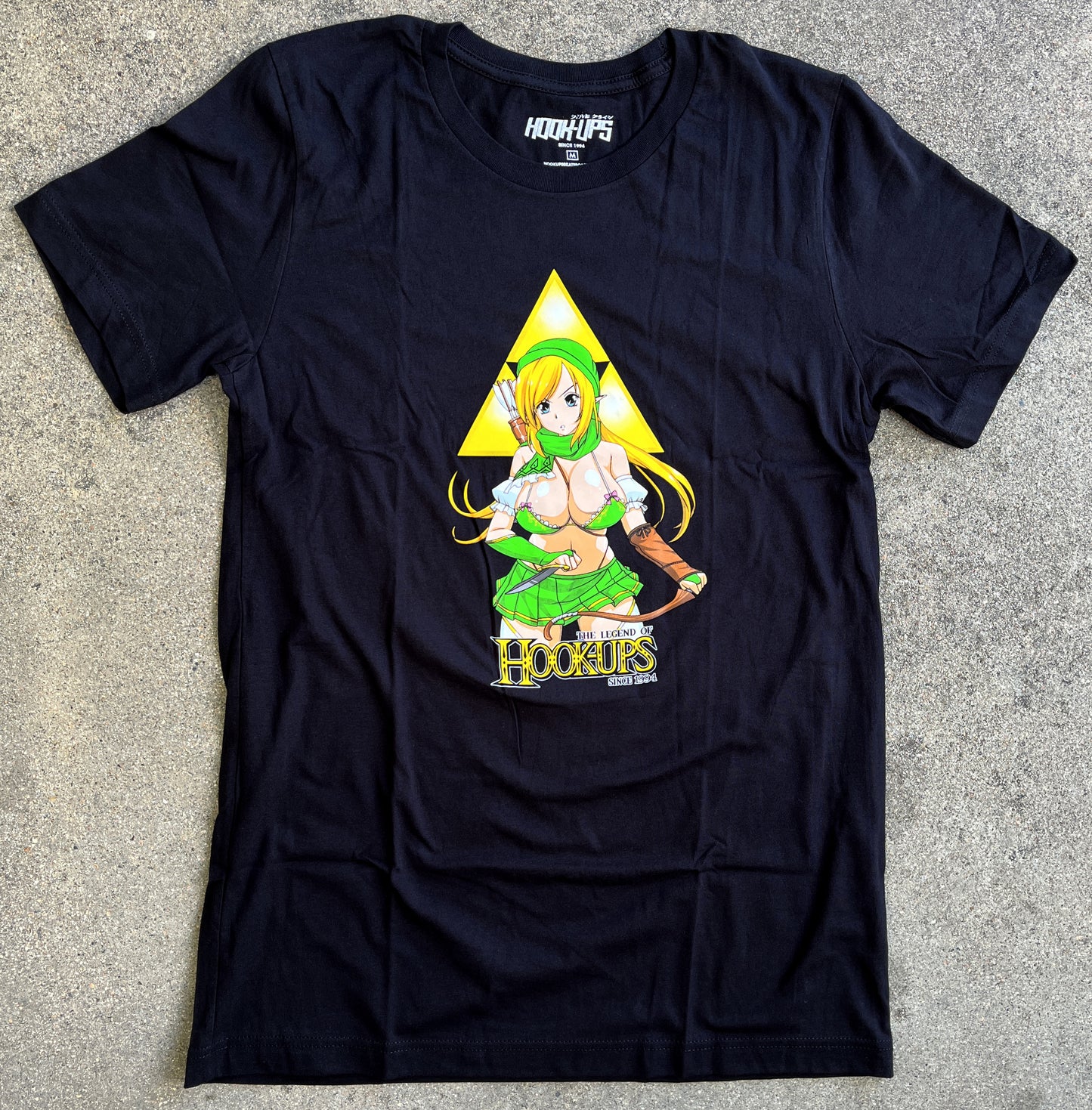 Female Link T-shirt - BLACK