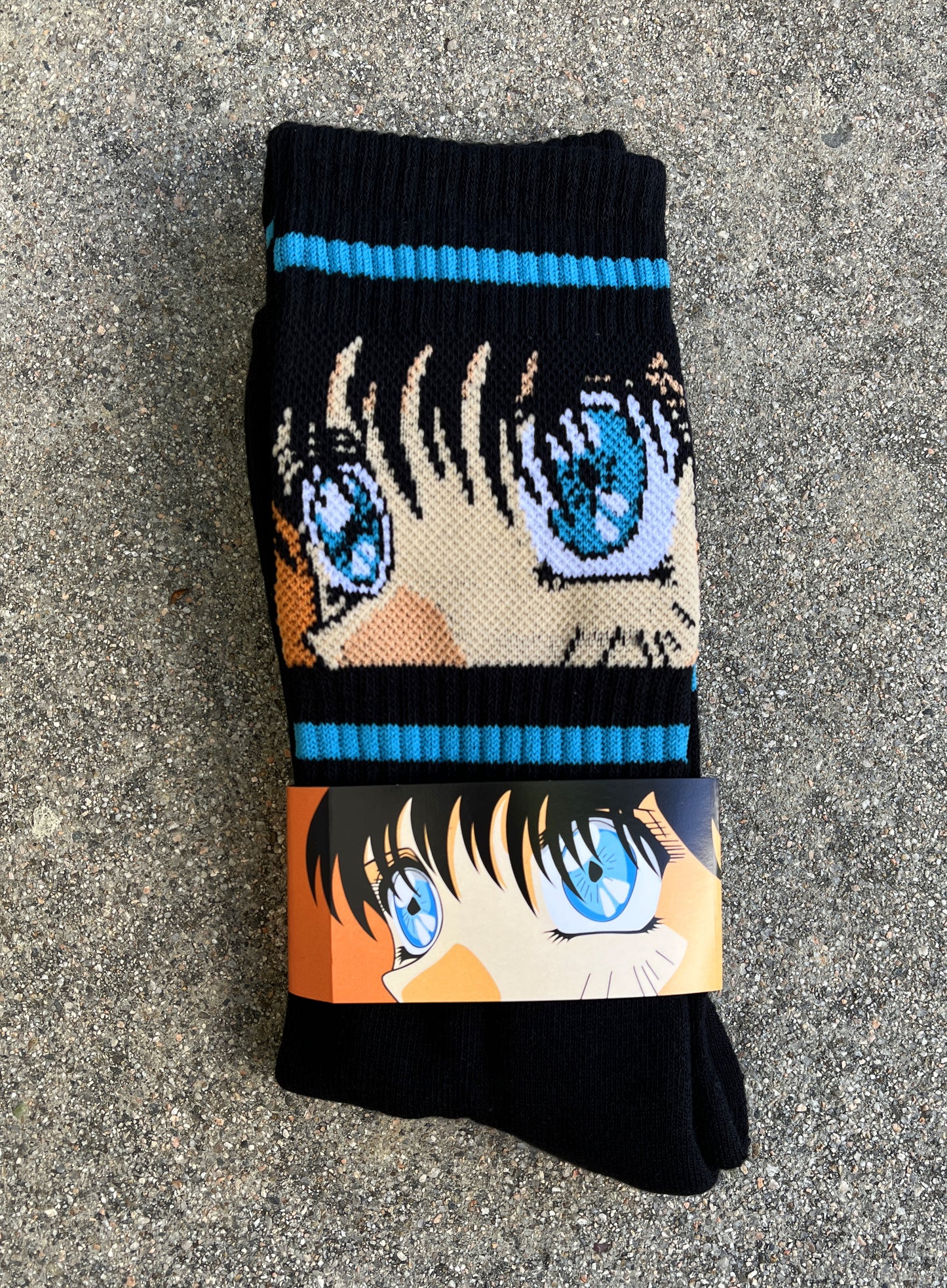 Eyes Socks - BLACK
