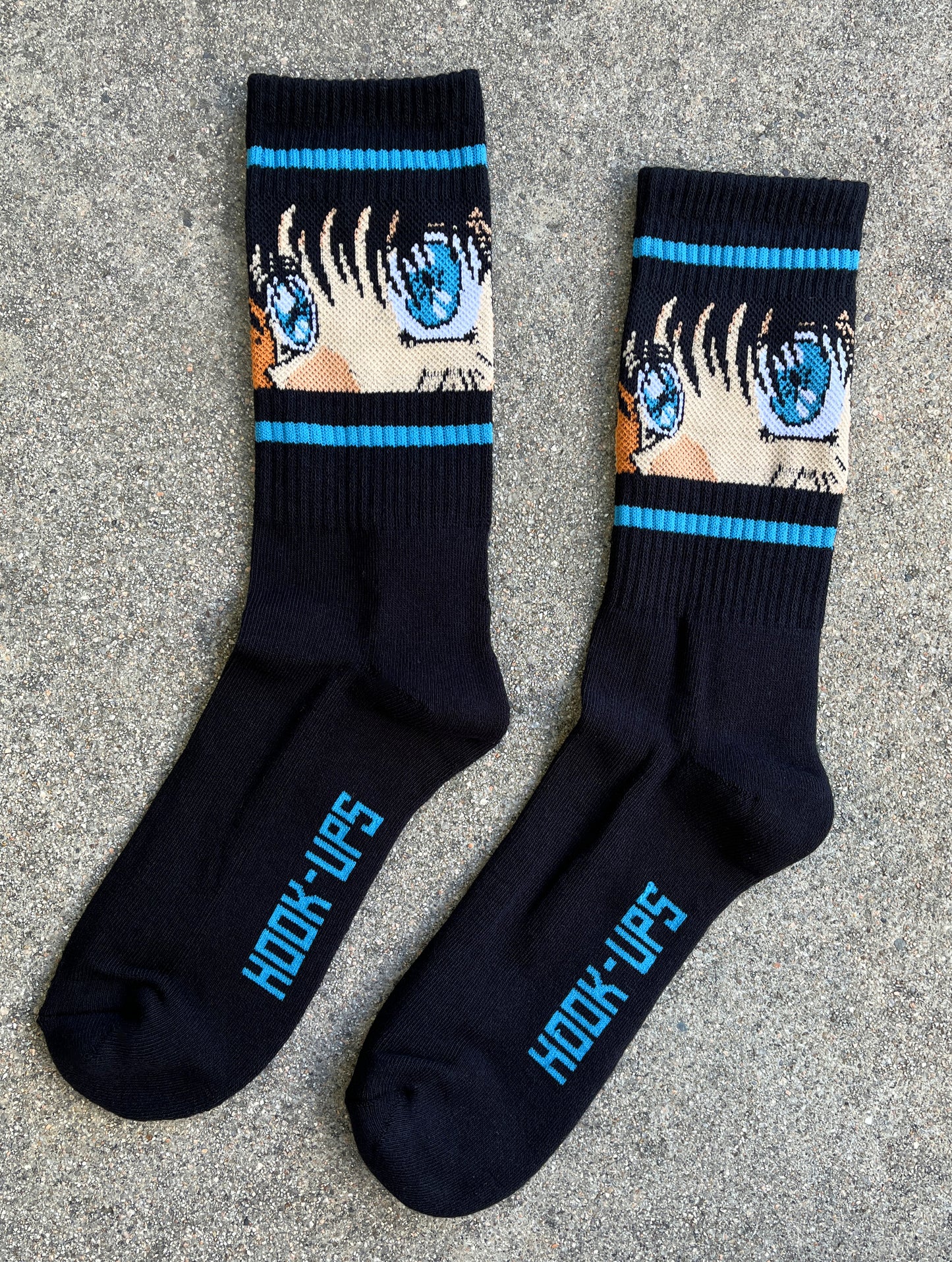 Eyes Socks - BLACK