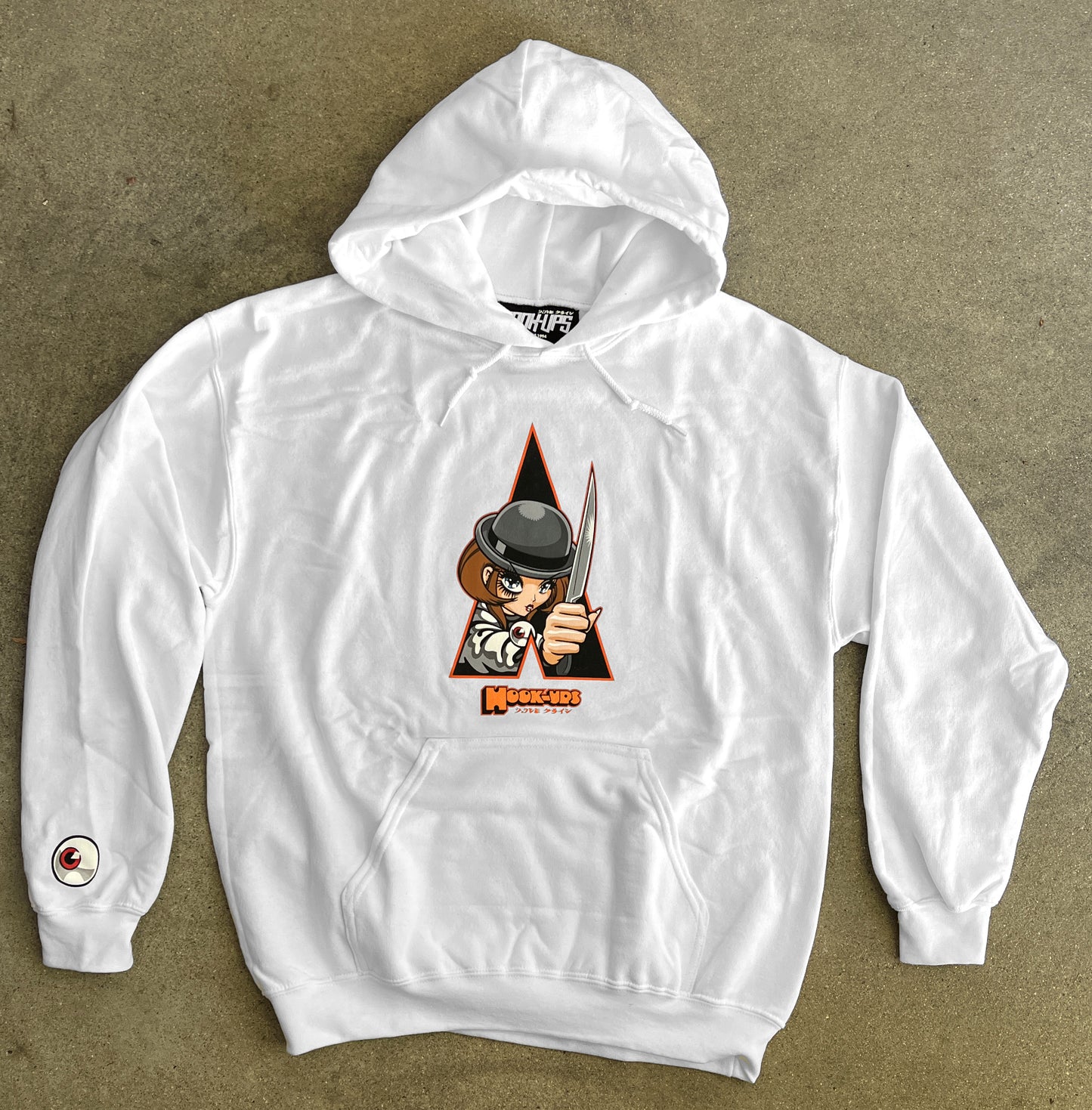 Ultraviolence Hooded Sweatshirt WHITE