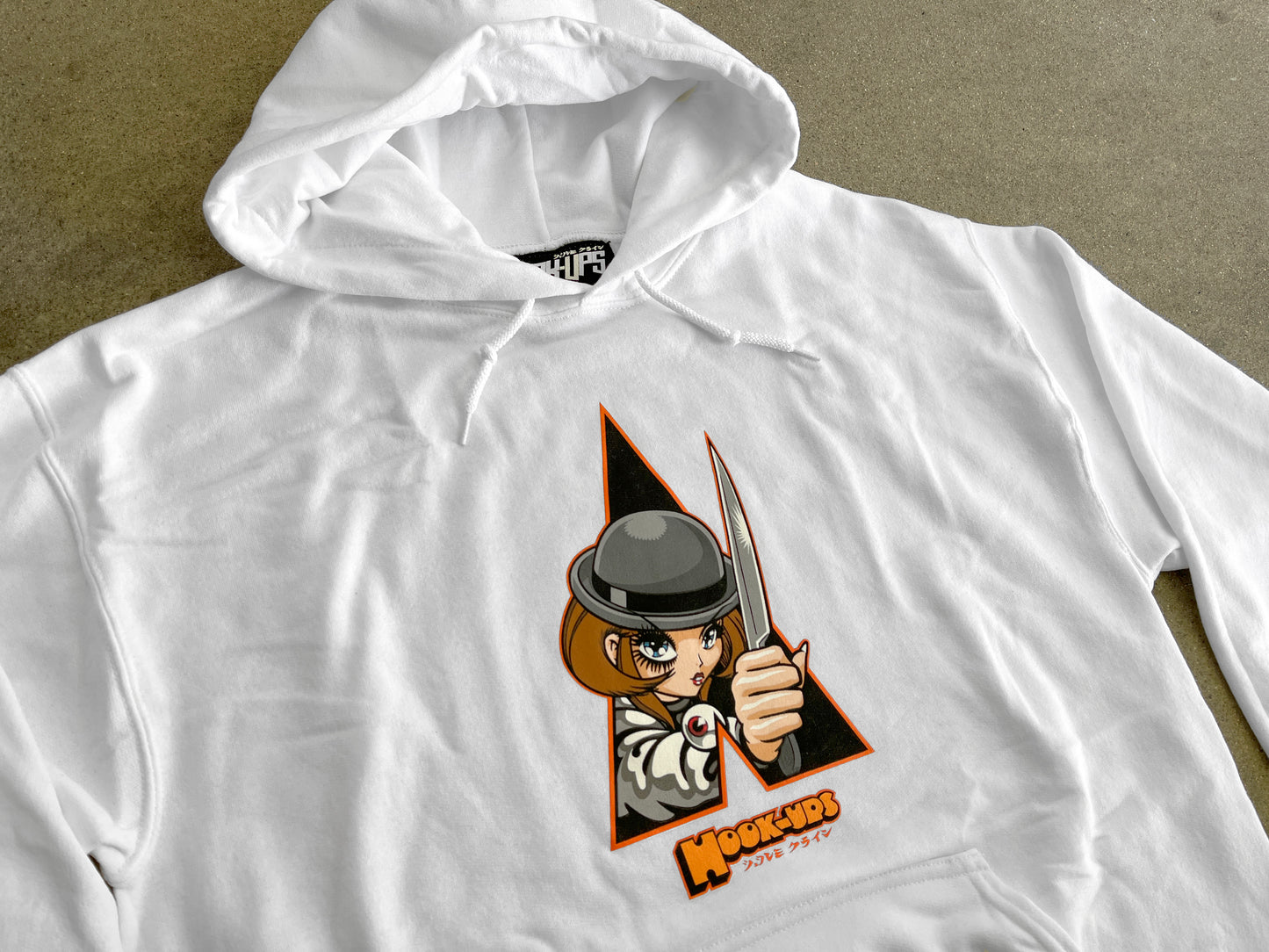 Ultraviolence Hooded Sweatshirt WHITE