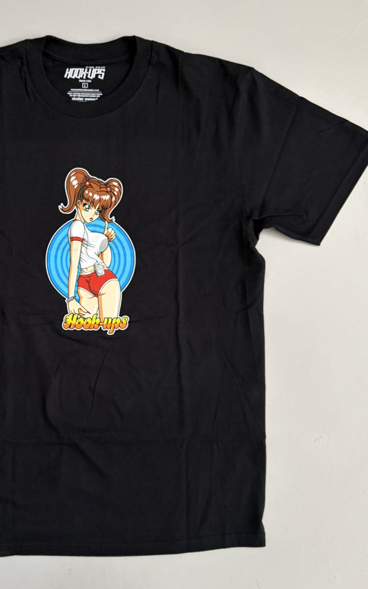 Hitchhiking Sakura T-shirt - BLACK