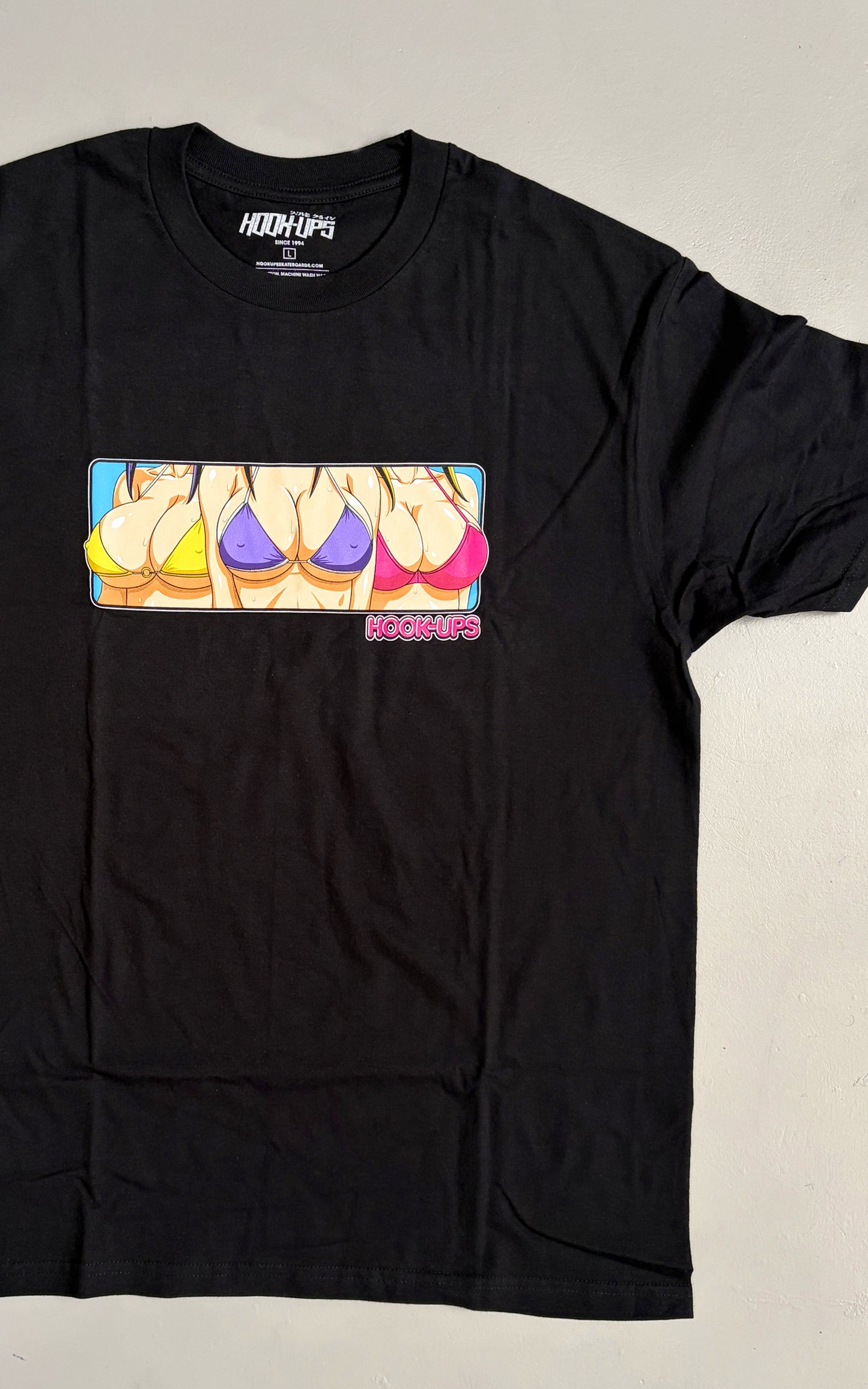 3 Girls T-shirt - BLACK