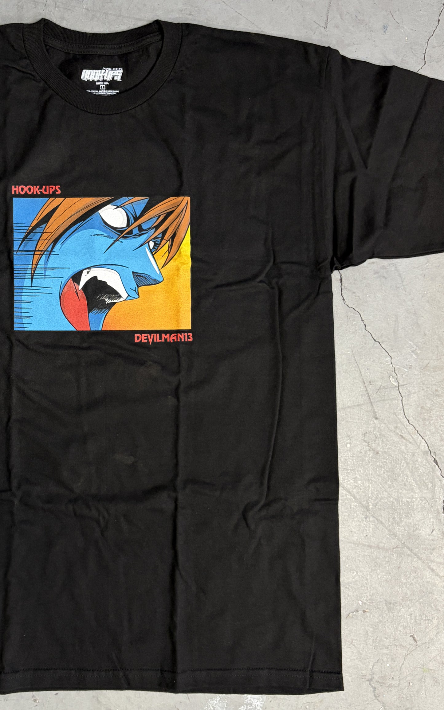 Devilman 13 T-shirt - BLACK - NEW OLD STOCK FROM 2013