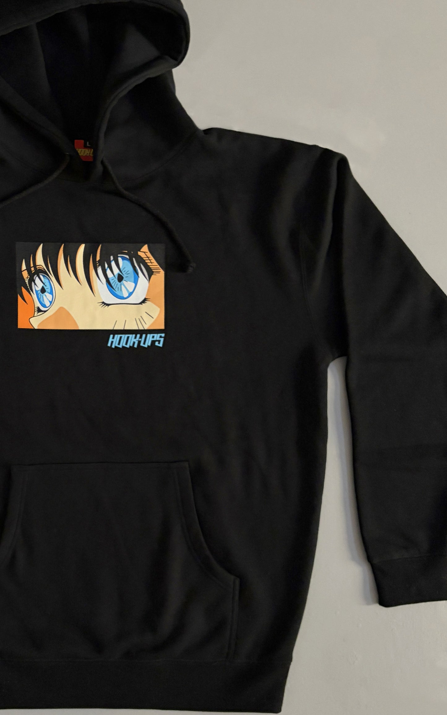 Eyes HEAVYWEIGHT HOODED SWEATSHIRT - BLACK