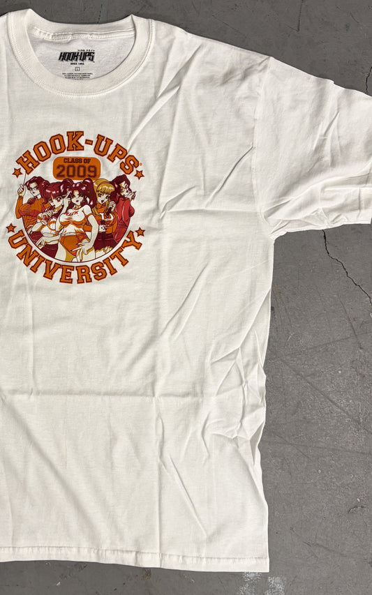 Hook-ups University - WHITE - NEW OLD STOCK FROM 2008