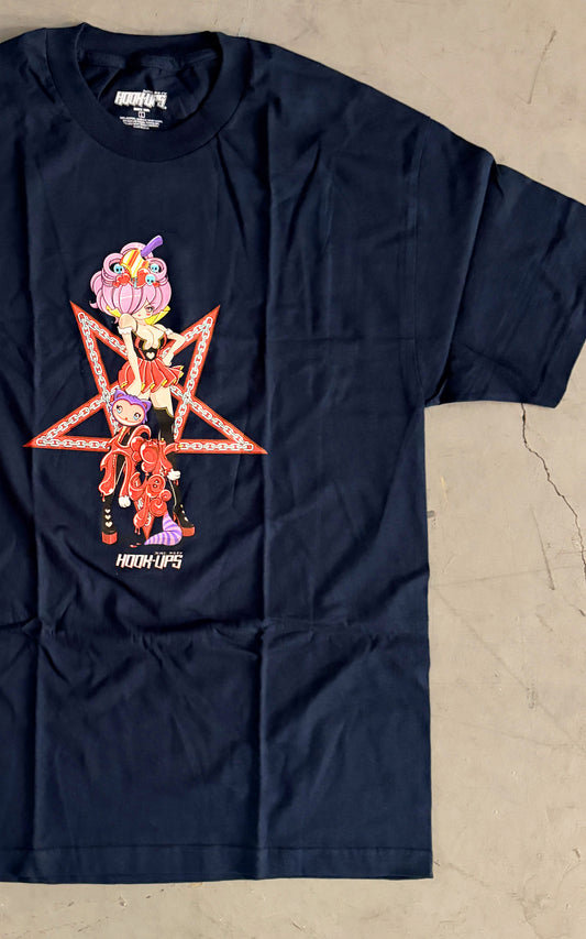 Cheshire Cat Girl- NAVY - NEW OLD STOCK FROM 2009