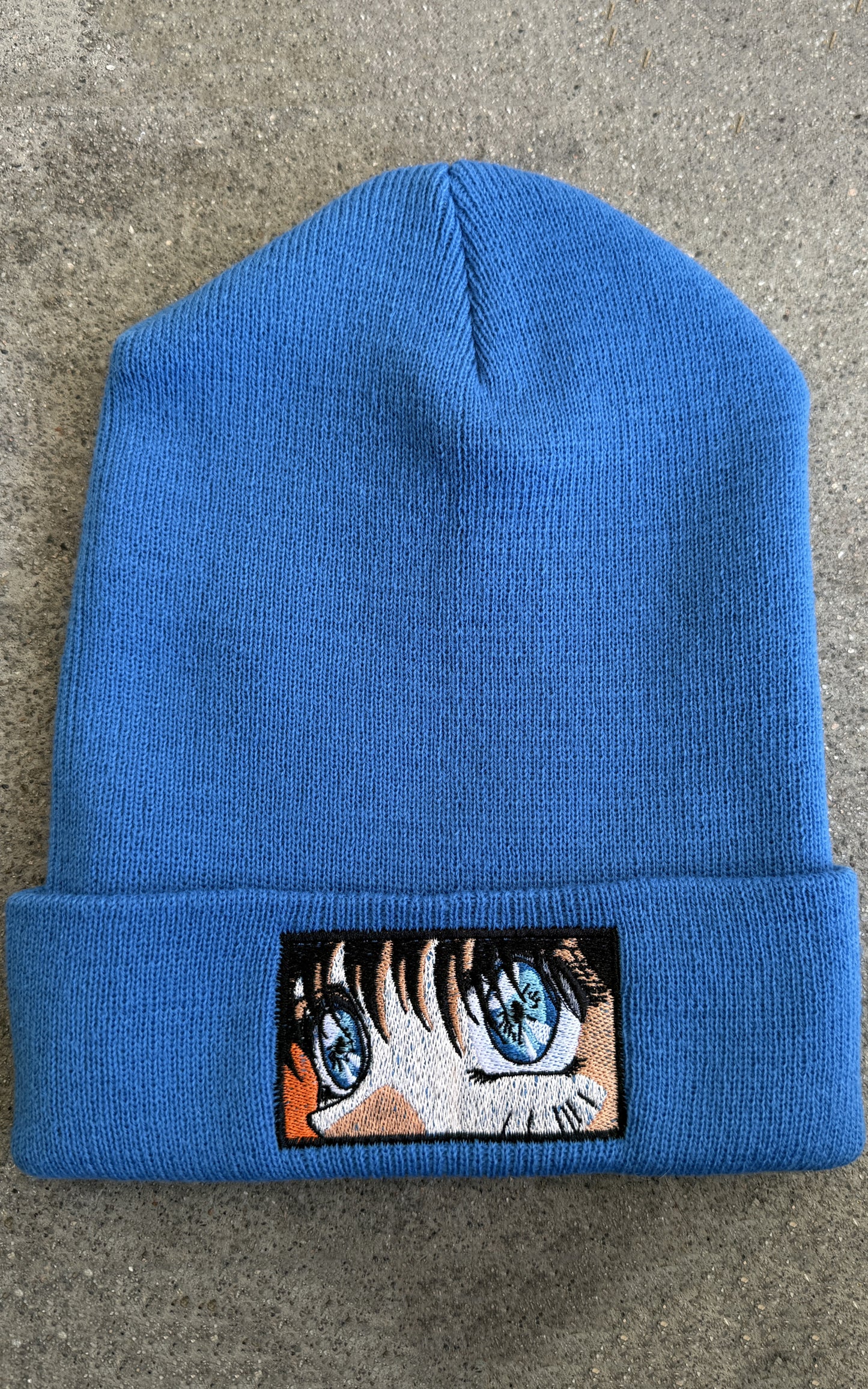 Eyes Beanie - BLUE