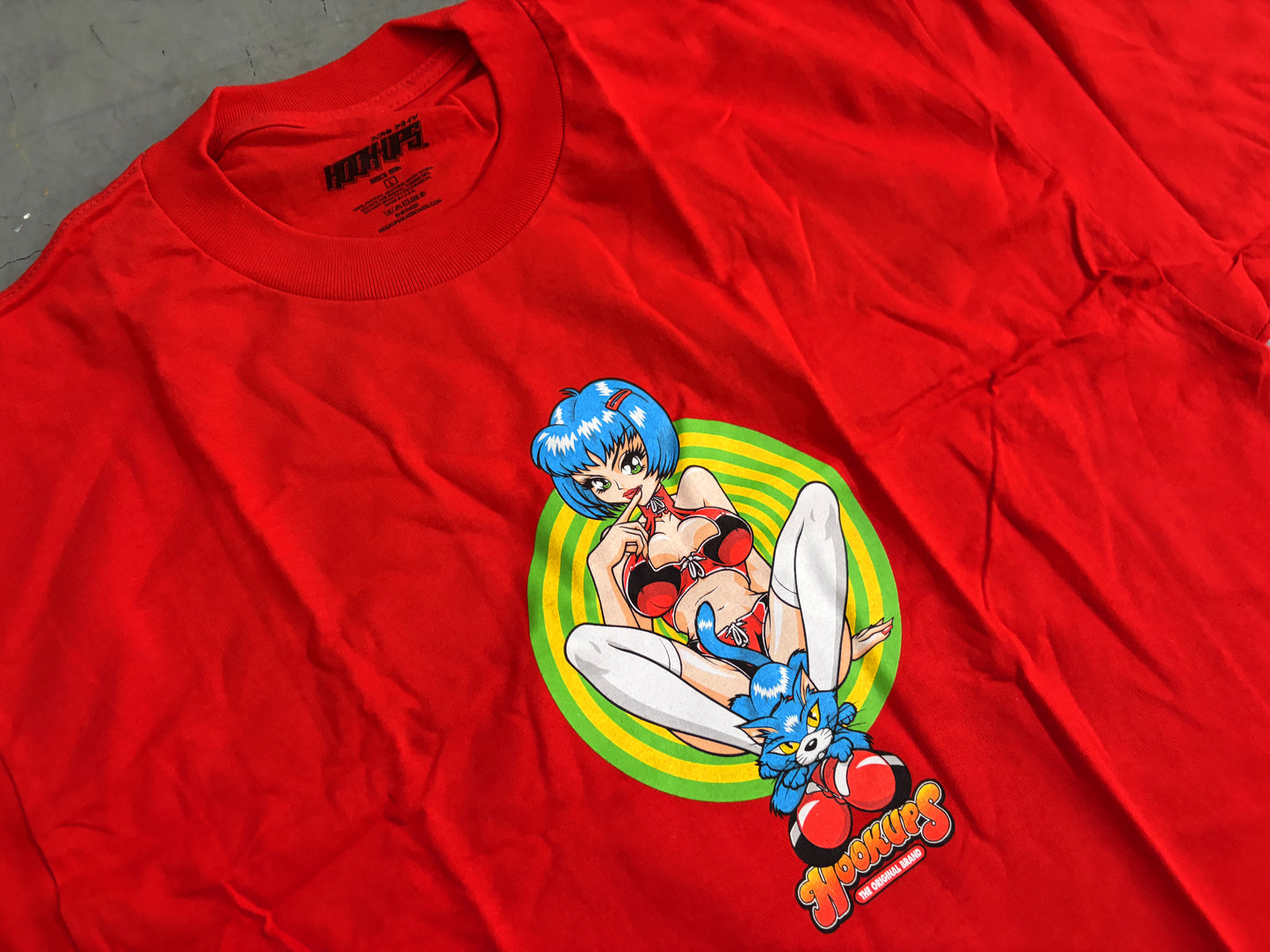 Miss Kitty T-shirt - RED - NEW OLD STOCK FROM 2012
