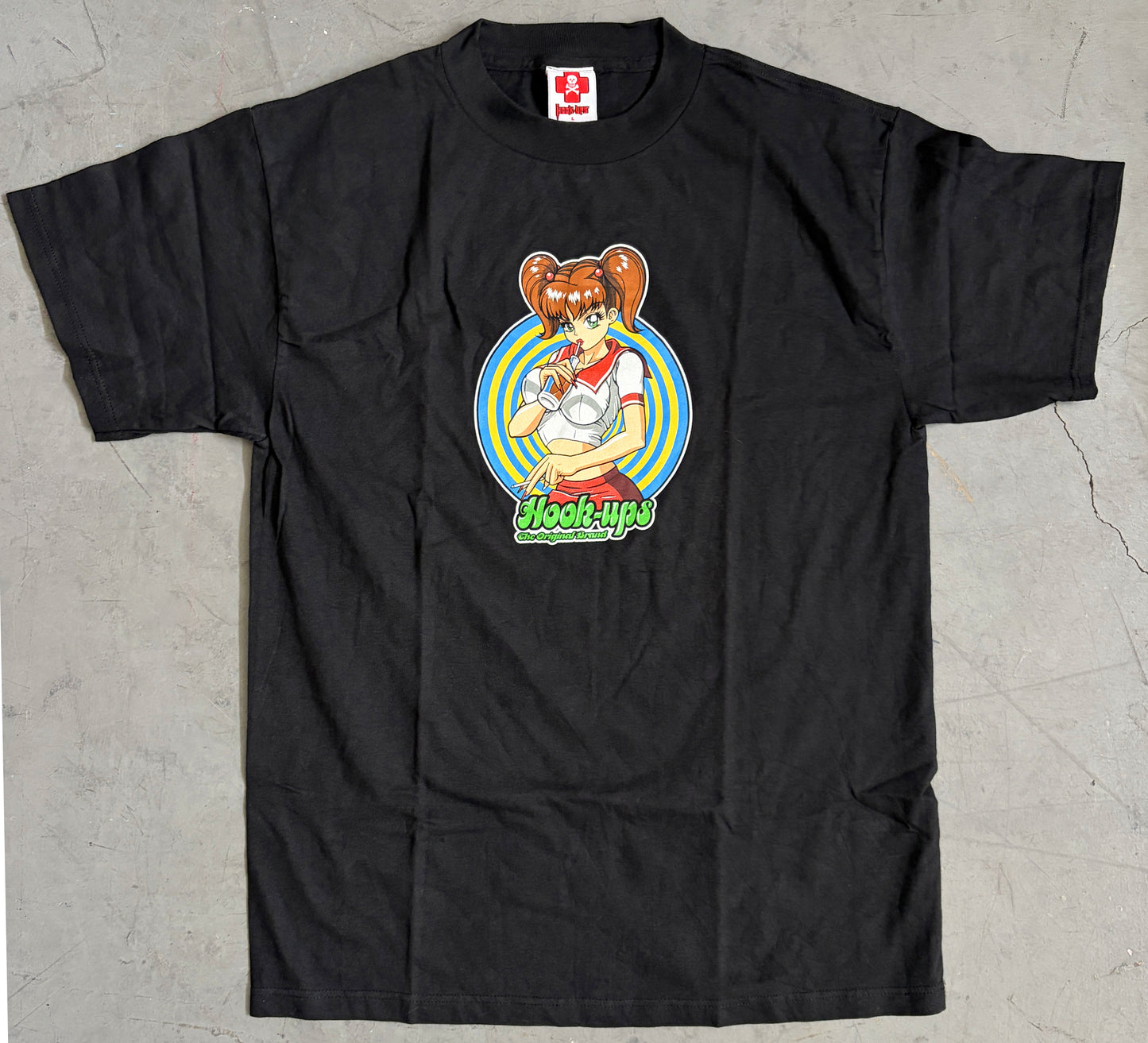 Drinkin Sakura - BLACK T-SHIRT - NEW OLD STOCK FROM 2000