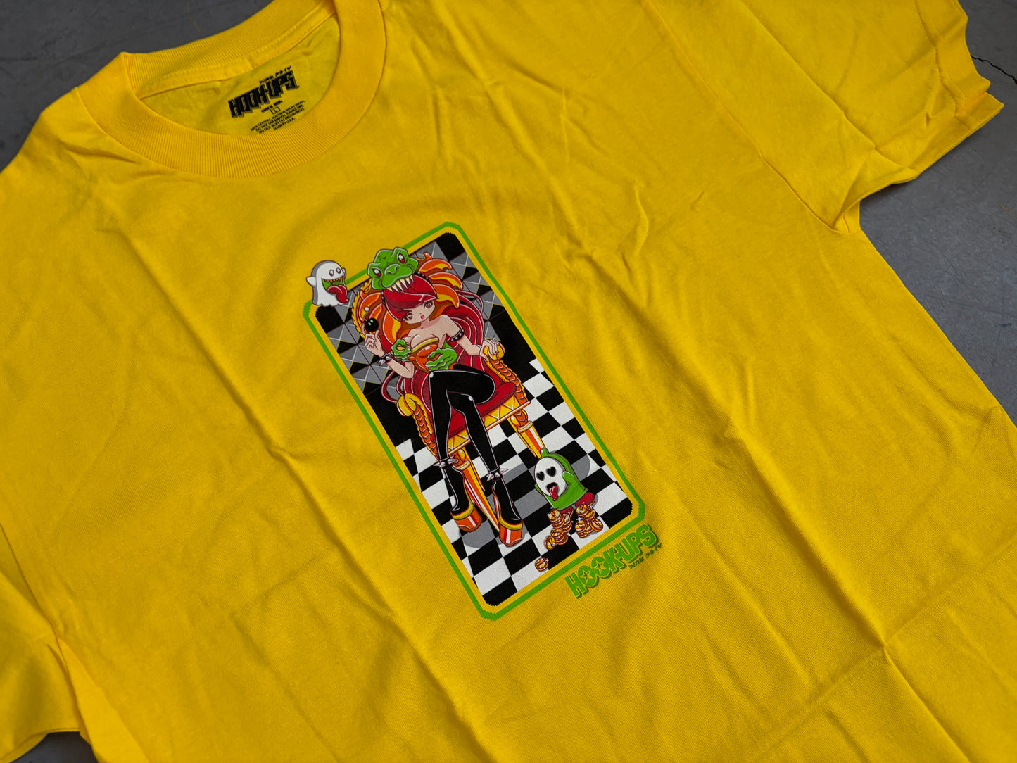 Wowzer T-Shirt - YELLOW - NEW OLD STOCK FROM 2011