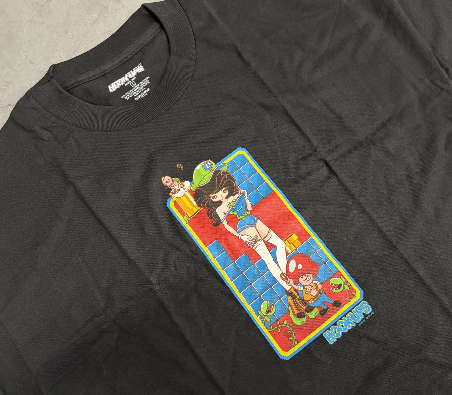 Luigina T-Shirt - BLACK - NEW OLD STOCK FROM 2011