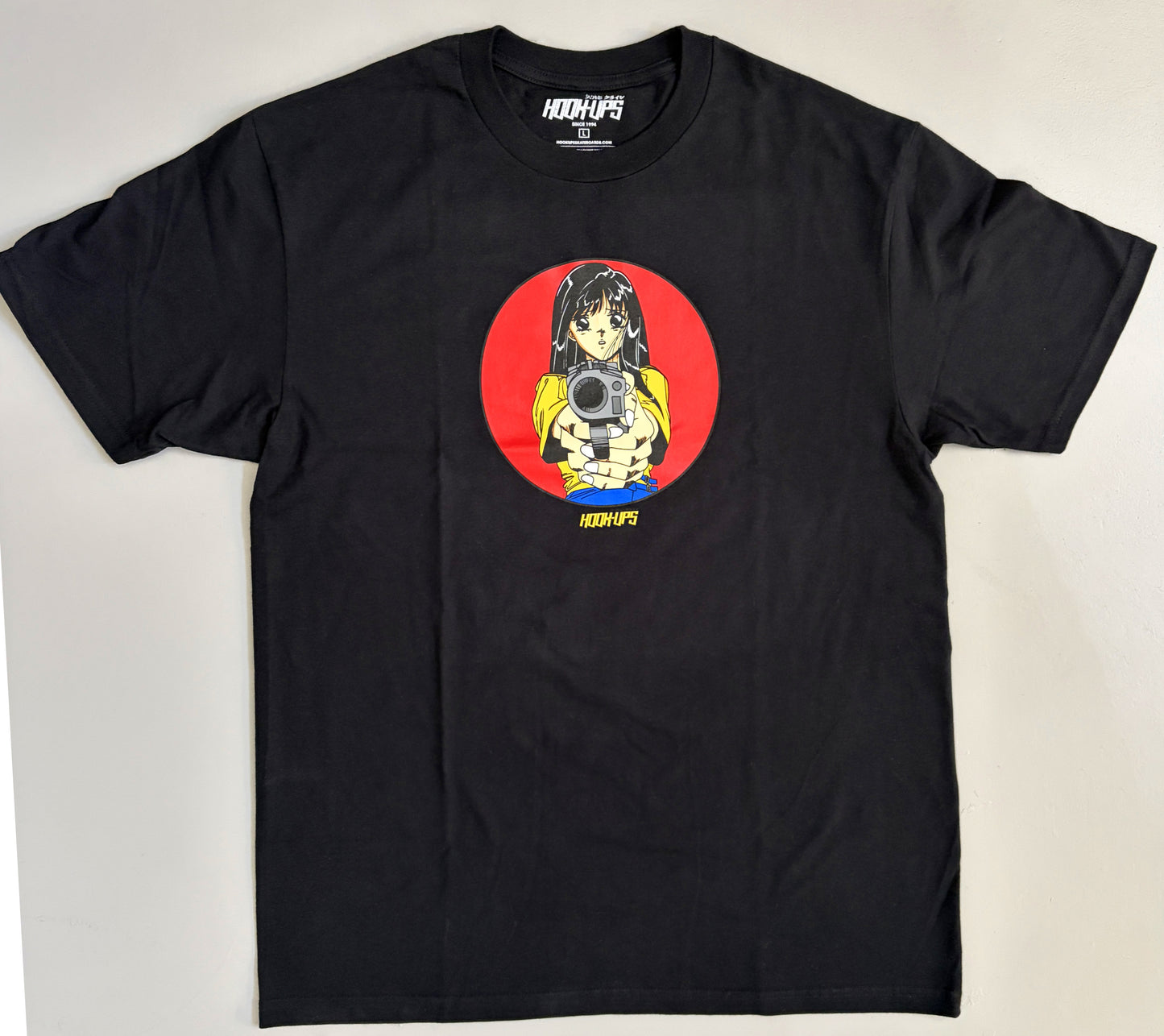 Barrel of a Gun T-shirt - BLACK