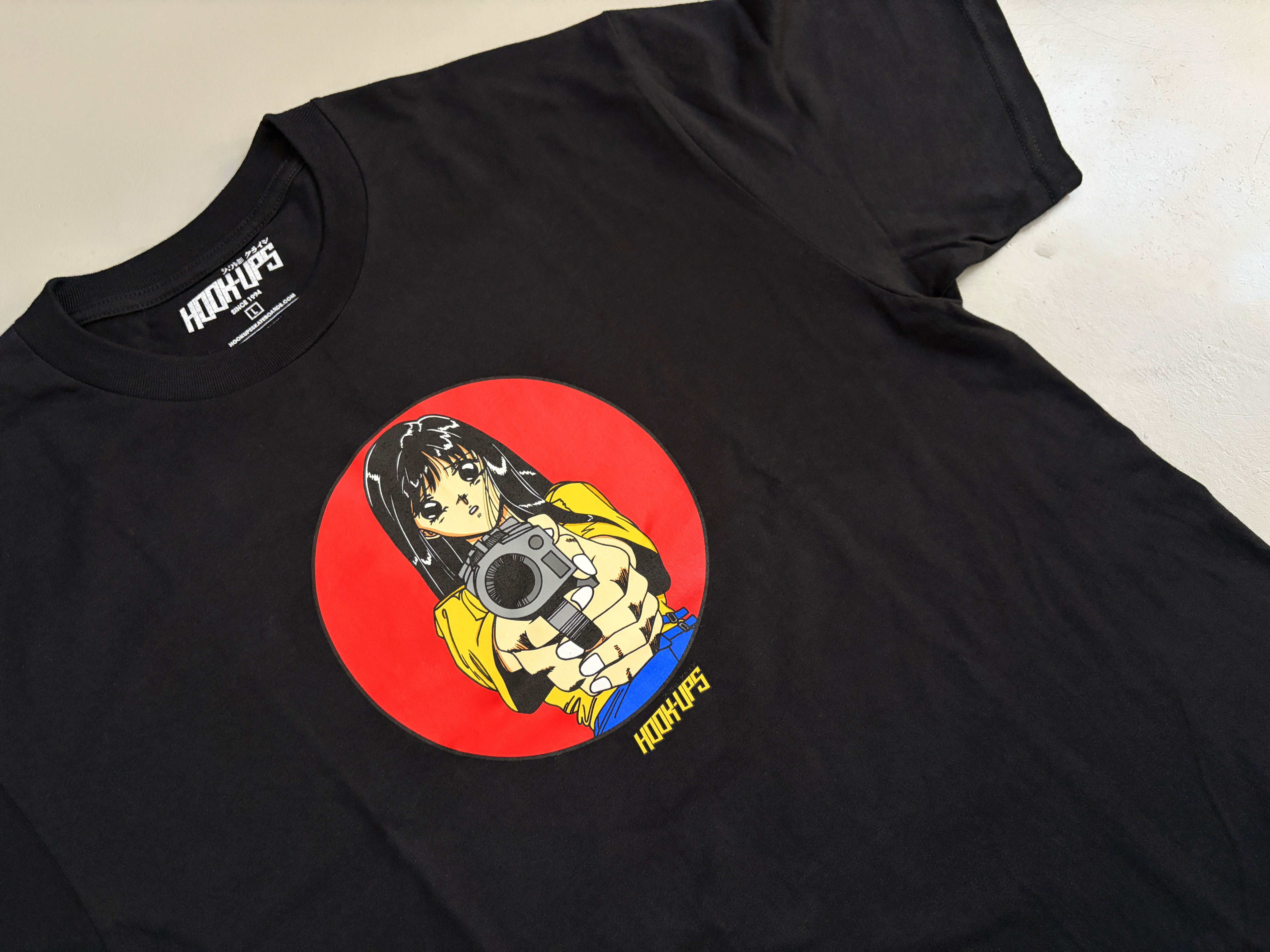 Barrel of a Gun T-shirt - BLACK – hookups