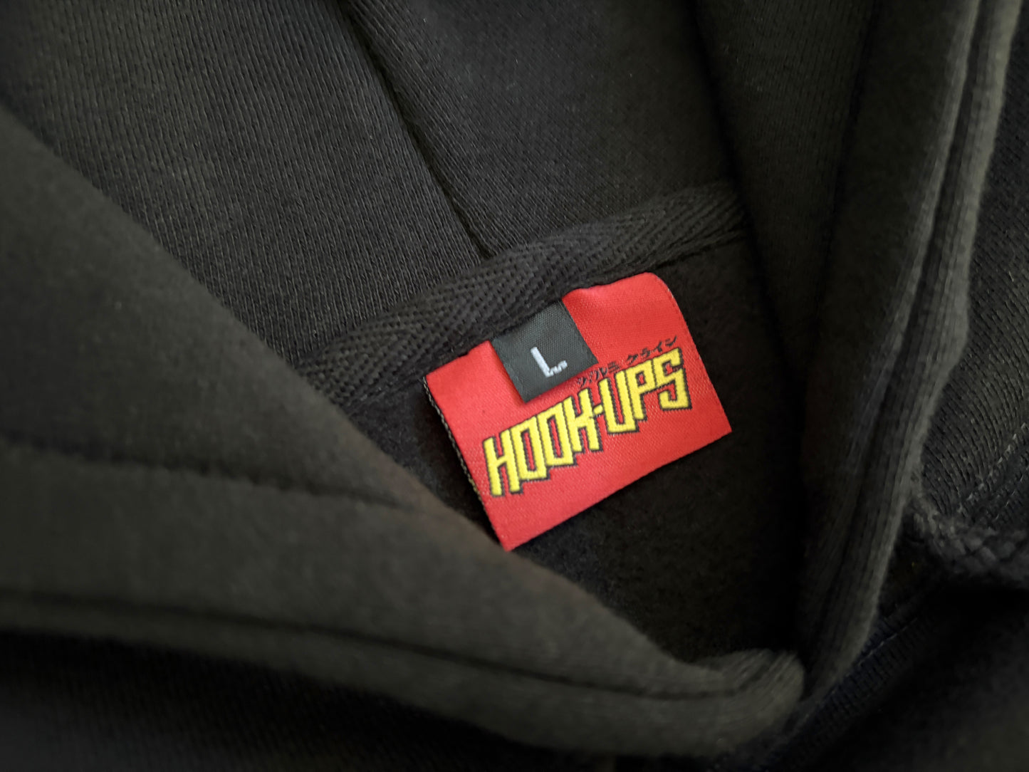 Misaki HEAVYWEIGHT HOODED SWEATSHIRT - BLACK