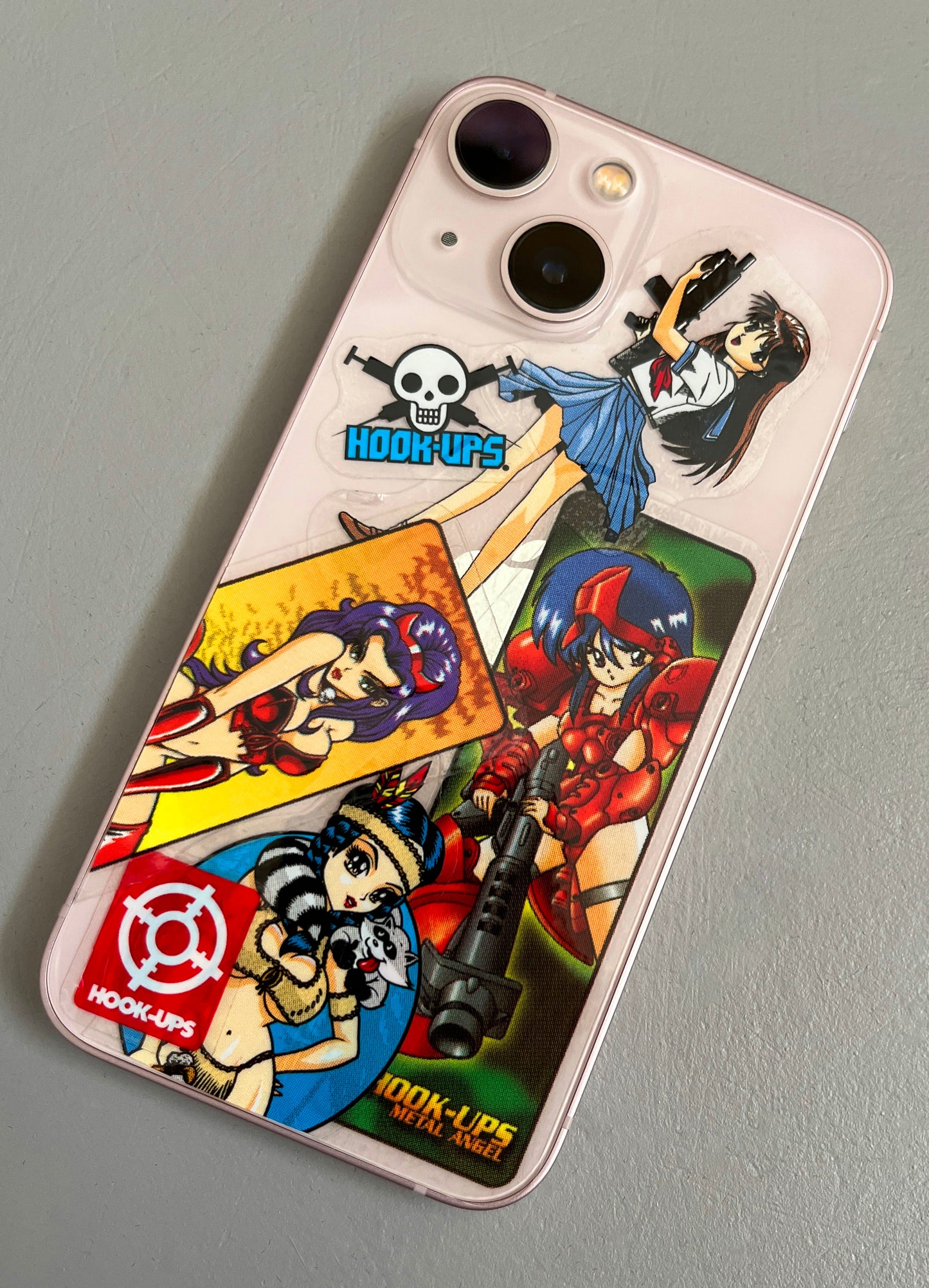 hook-ups mini size sticker pack #6 of 64 small stickers