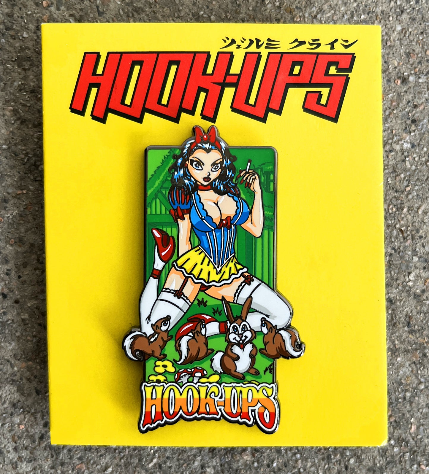 Enamel pin 4 Pack