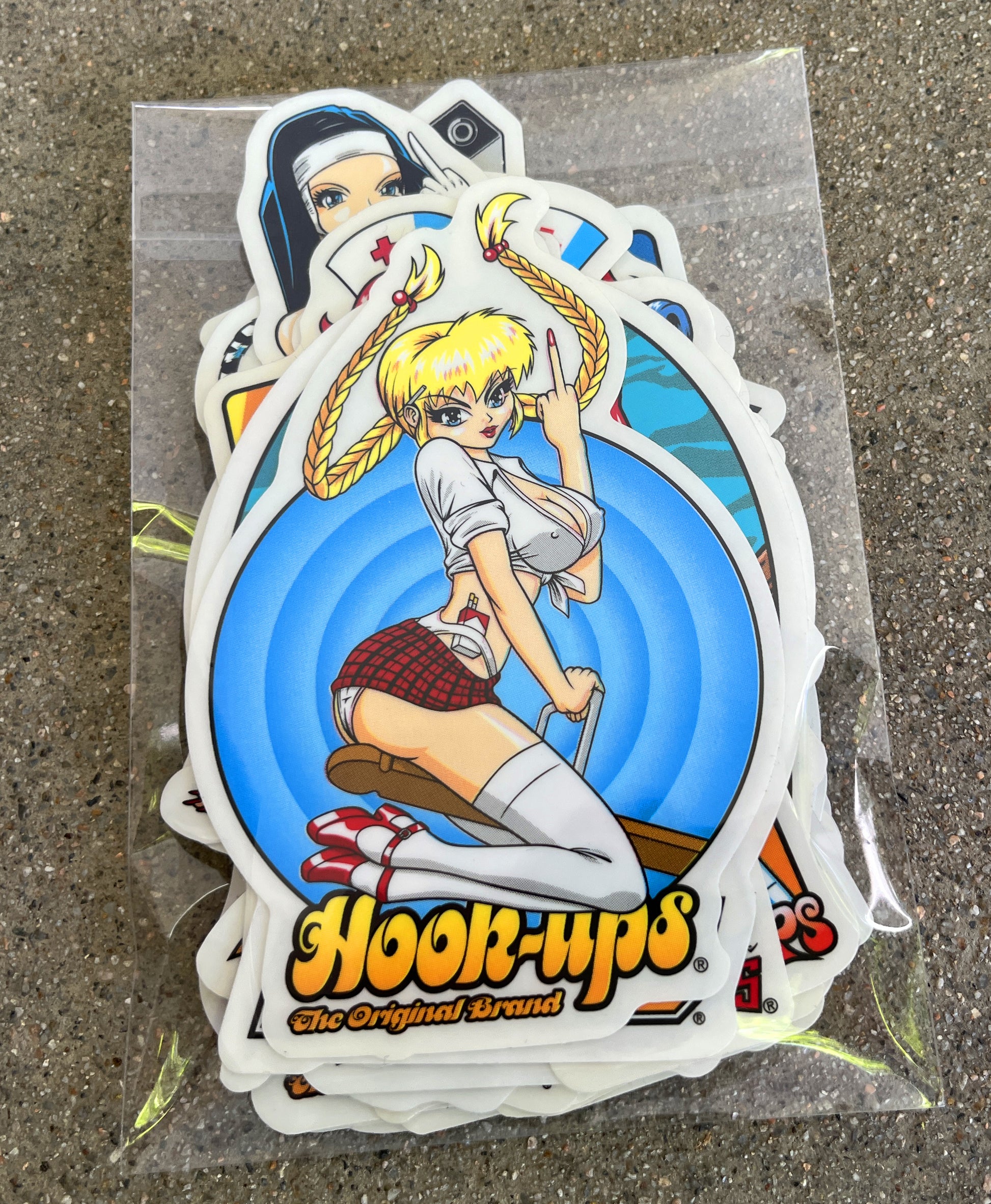 hook-ups classic stickers 30 pack 1 – hookups