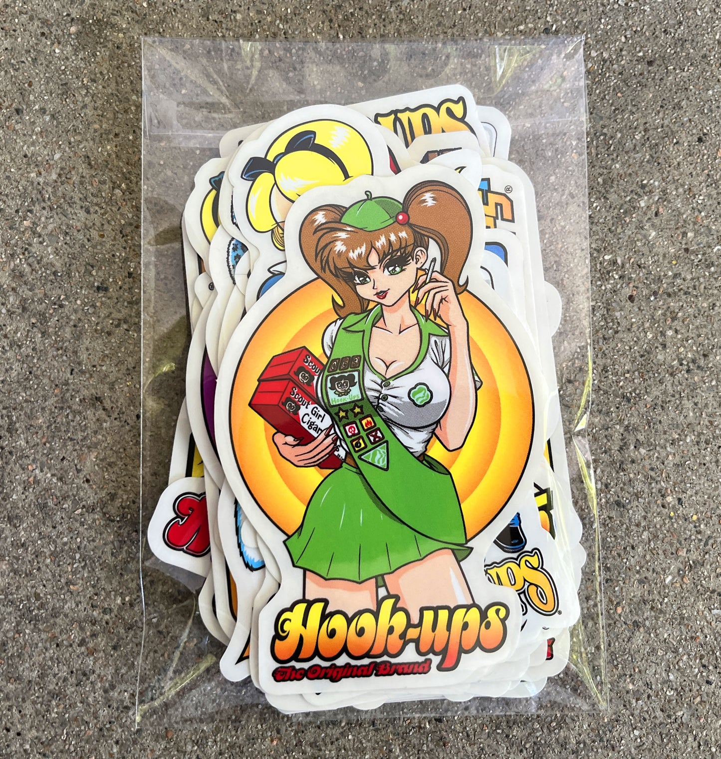 hook-ups classic stickers 30 pack #2