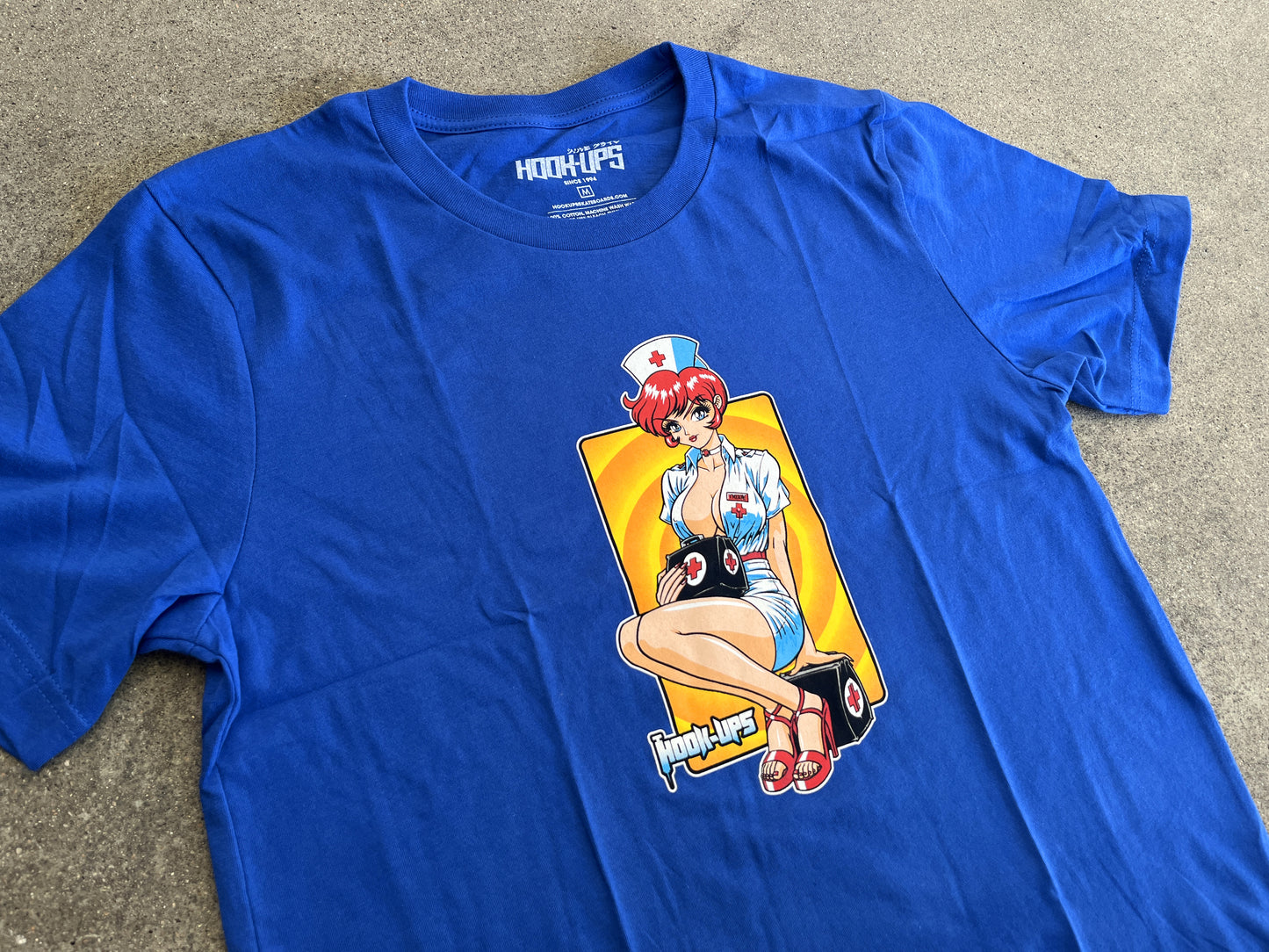 Nurse Trixie T-shirt - ROYAL BLUE
