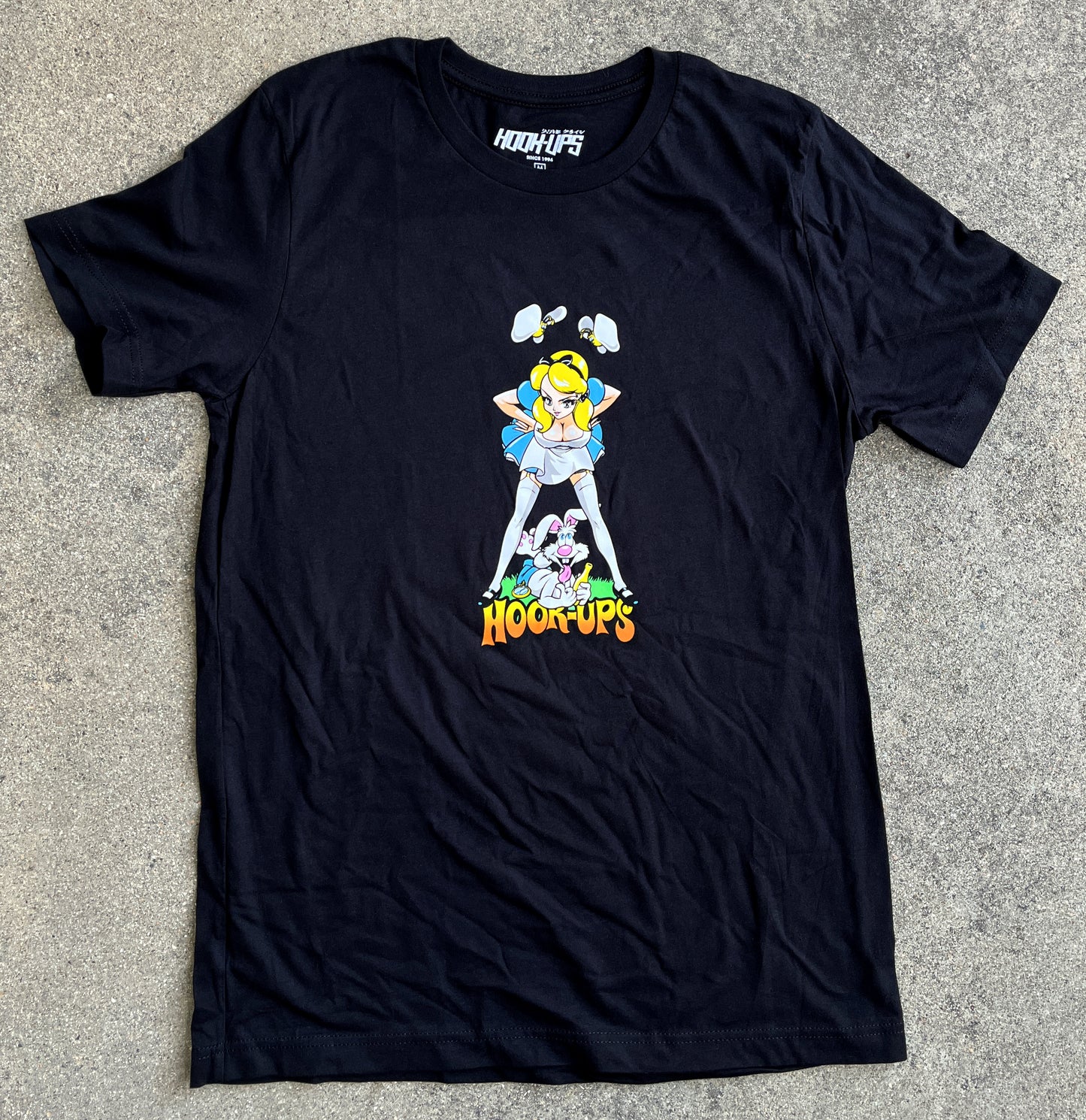 Alice & Friends T-shirt - BLACK